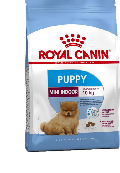 Royal Canin Mini Indoor Puppy 500g / อาหารเม็ดลูกสุนัข พันธุ์เล็ก เลี้ยงในบ้าน อายุ 2-10 เดือน